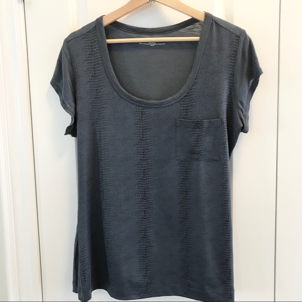Calvin Klein Blue Tee - Medium